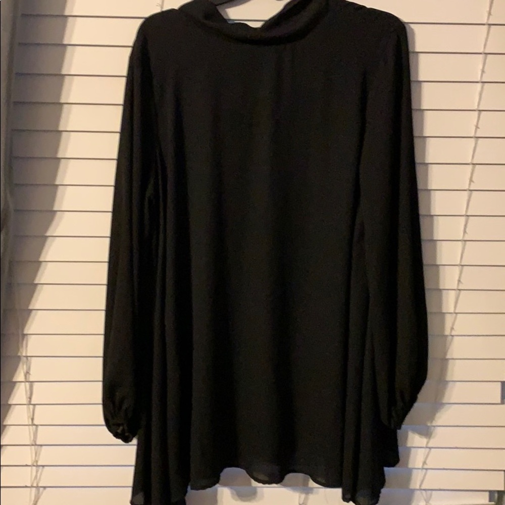 black boutique dress